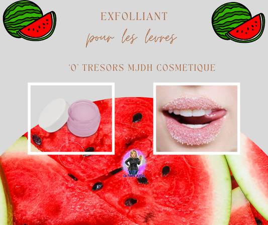 Exfoliant pour lèvres au Melon d'eau