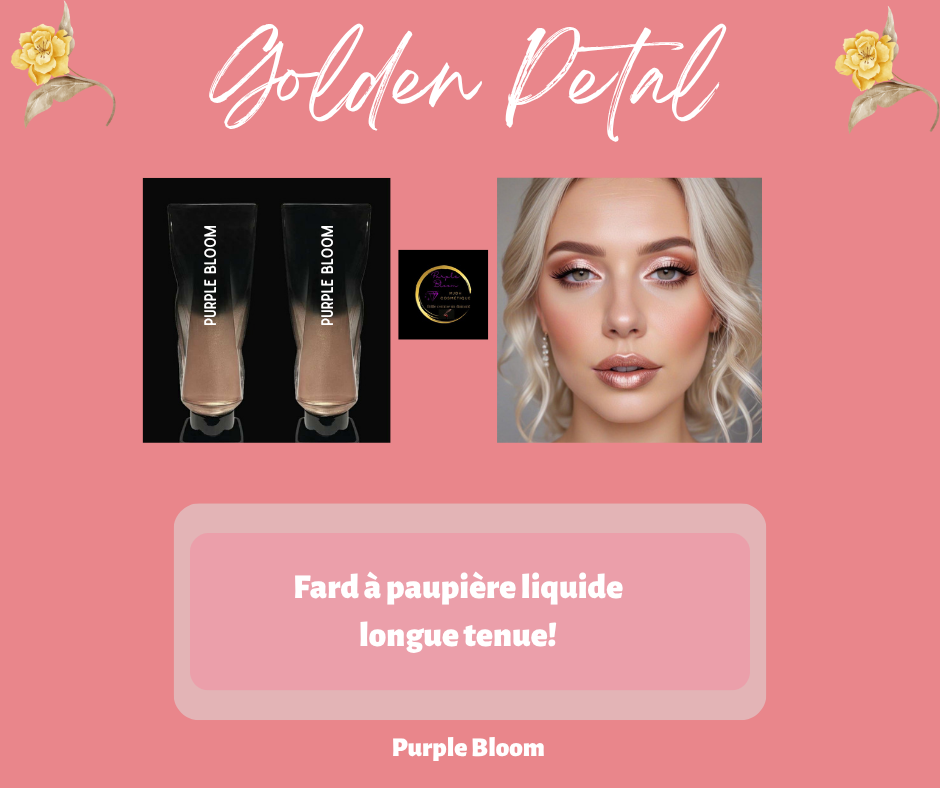 Fard liquide pour yeux Golden Petal