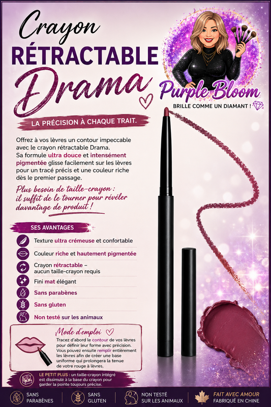 Crayon à lèvre crème Drama #001