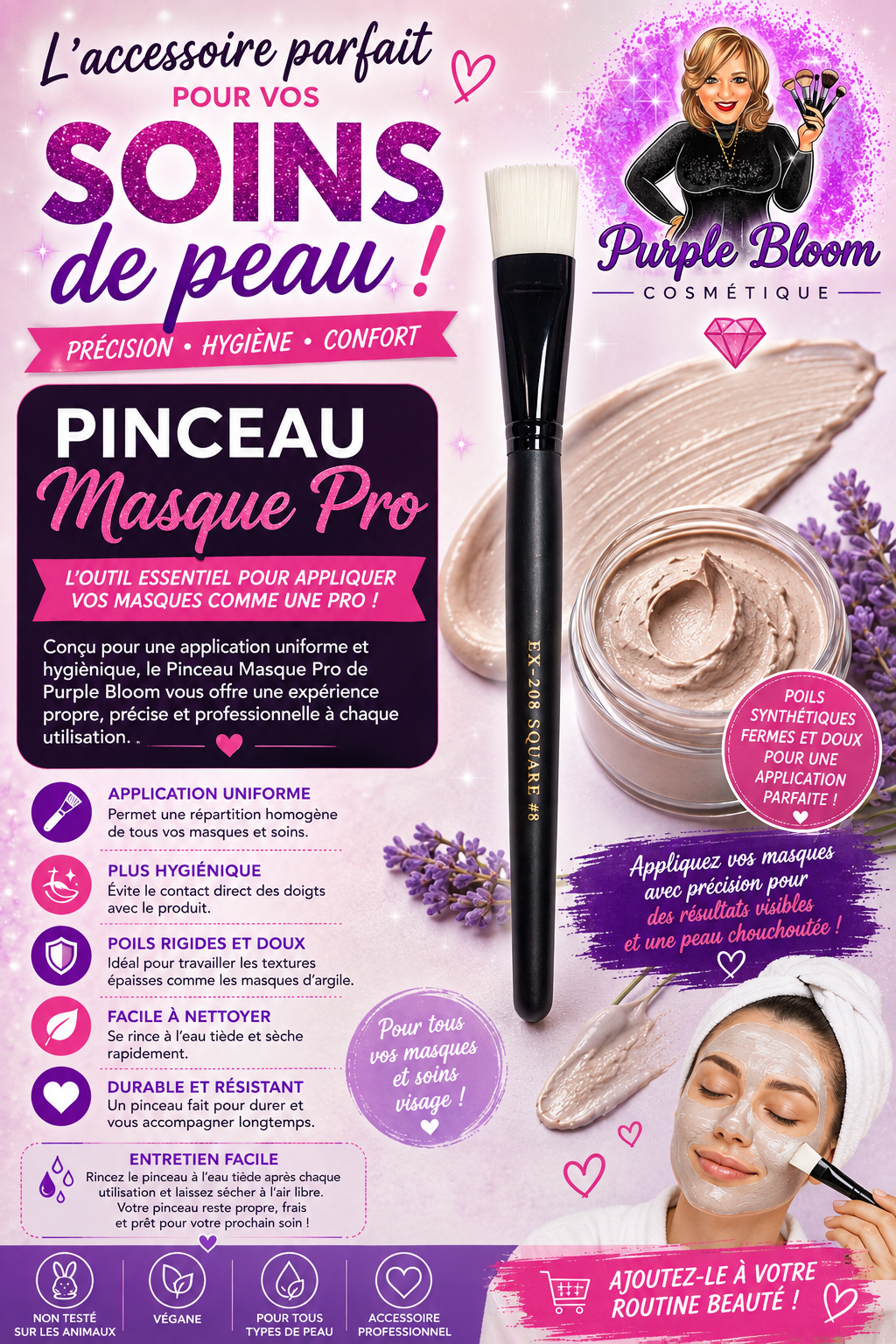 Pinceau Masque Pro