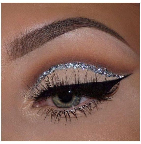 Paillettes / glitter argent
