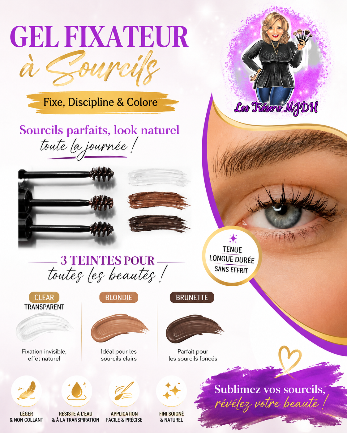 Fixateur à sourcils