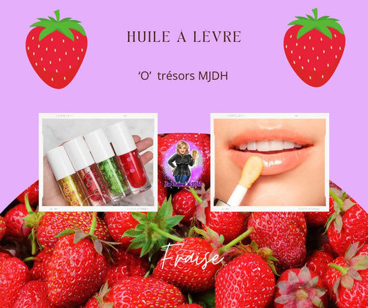 Huile à lèvres Fraise